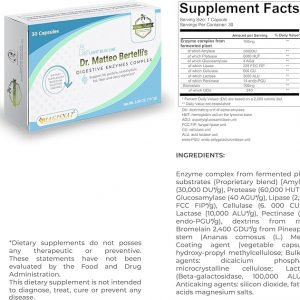 Dr. Matteo Bertelli's™ Digestive Enzymes Complex