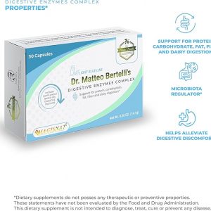 Dr. Matteo Bertelli's™ Digestive Enzymes Complex