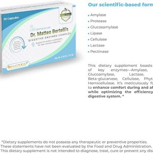 Dr. Matteo Bertelli's™ Digestive Enzymes Complex