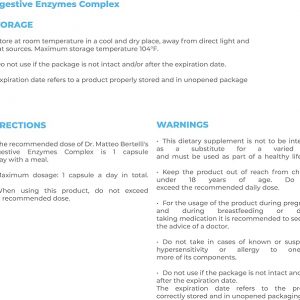 Dr. Matteo Bertelli's™ Digestive Enzymes Complex