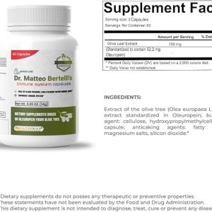 Dr. Matteo Bertelli’s™ Immune System Capsules