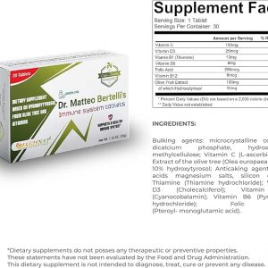 Dr. Matteo Bertelli's™ Immune System Tablets