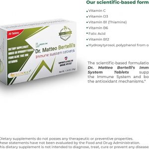 Dr. Matteo Bertelli's™ Immune System Tablets