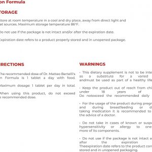 Dr. Matteo Bertelli's™ Iron Formula